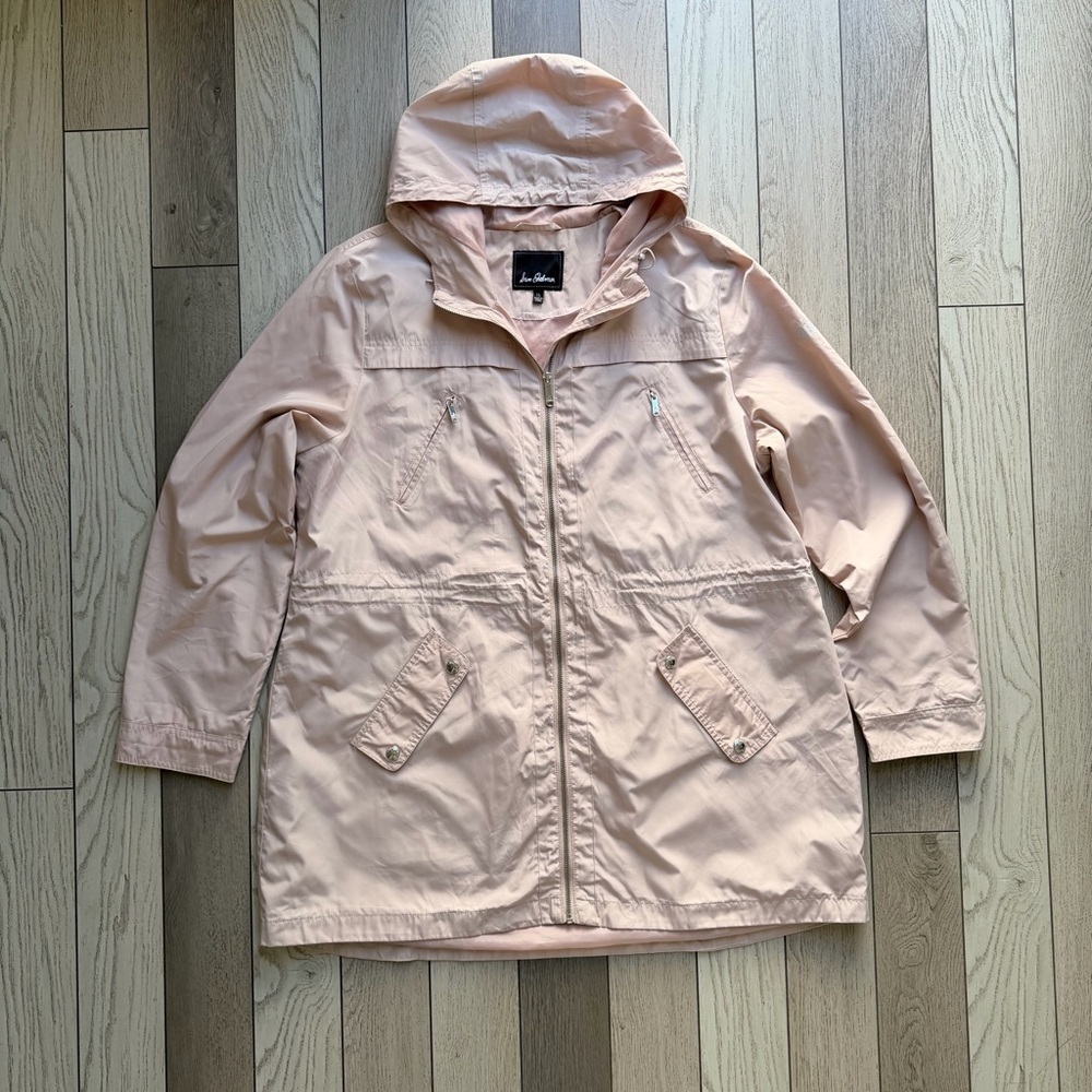 Sam Edelman Blush Pink Hooded Jacket